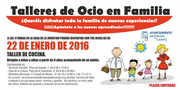Taller de Cocina para familias