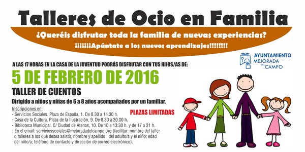 Taller de Cuentos para familias
