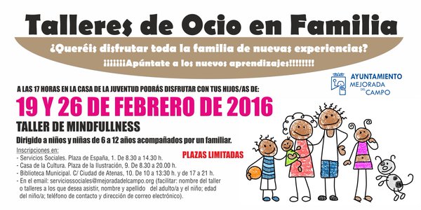 Taller de Mindfullness para familias