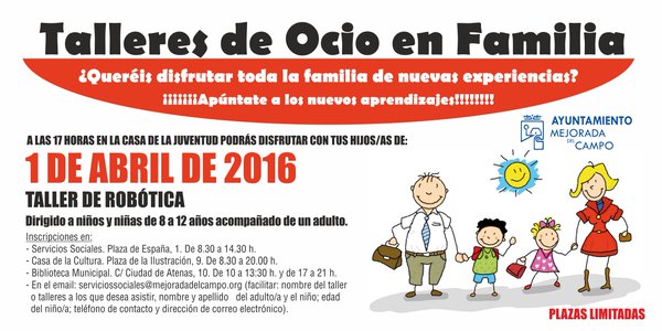 Taller de Robótica para familias
