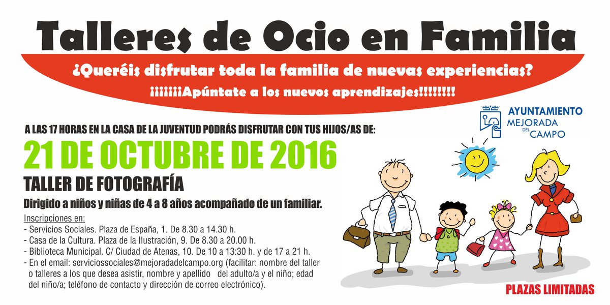 Taller de Fotografía para familias