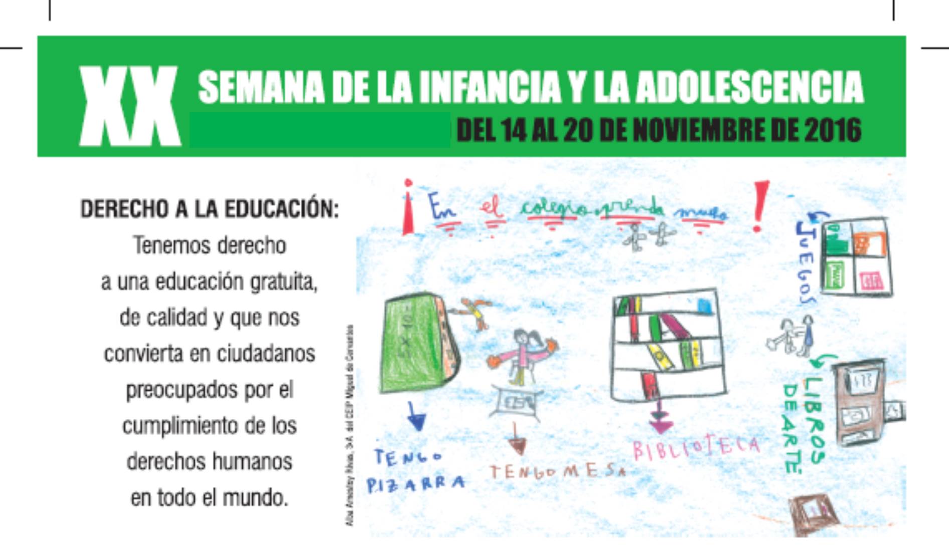 Semana de la Infancia y la Adolescencia 2016