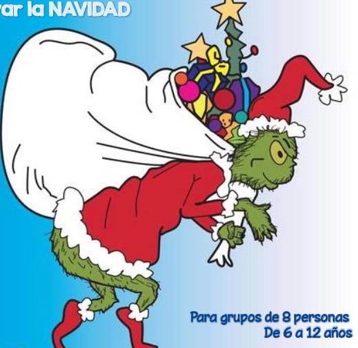 ¡¡TENEMOS QUE SALVAR LA NAVIDAD!! Gymkana y fábrica de juguetes.