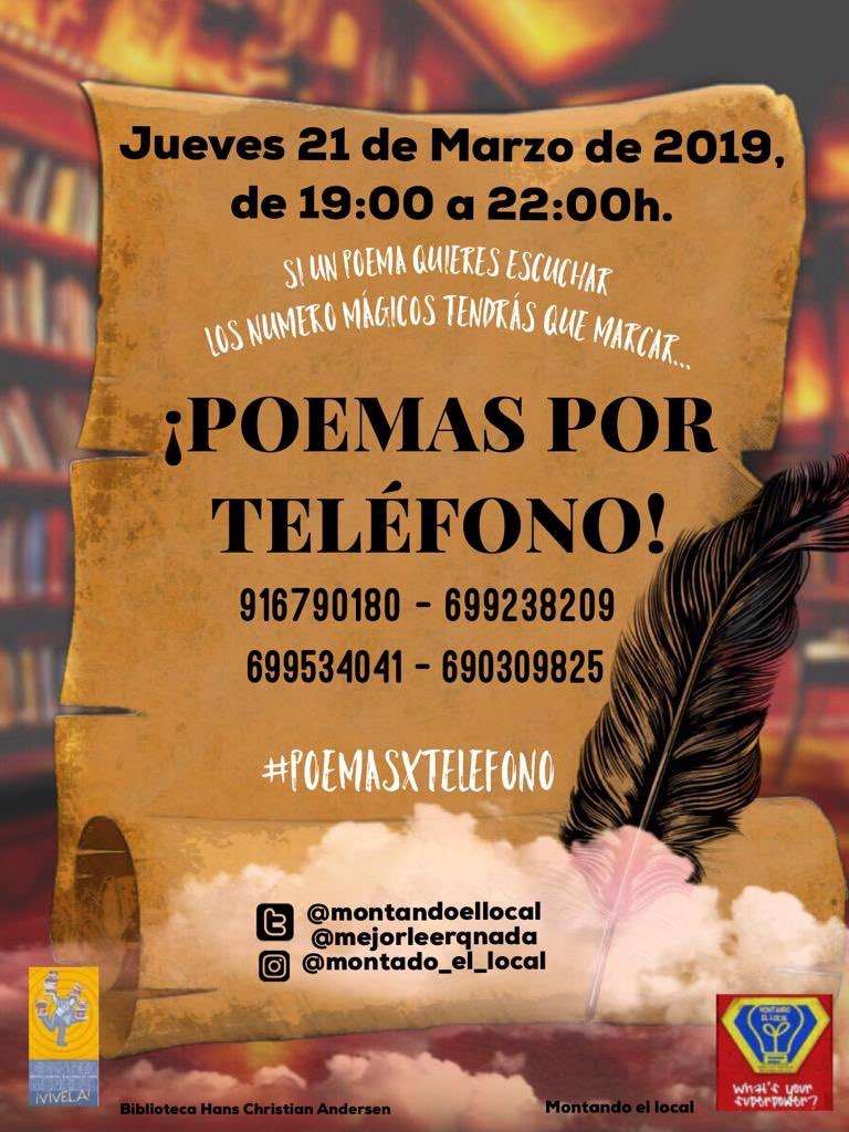 POEMAS POR TELÉFONO
