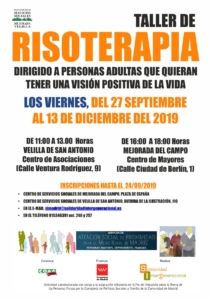 TALLER DE RISOTERAPIA