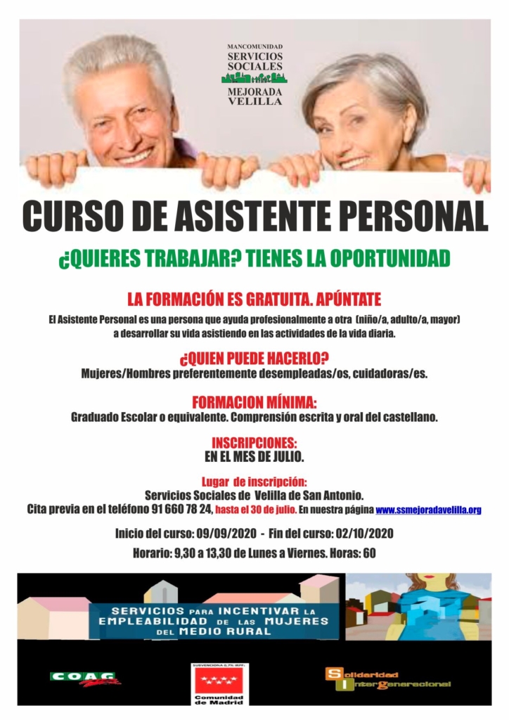 CURSO DE ASISTENTE PERSONAL