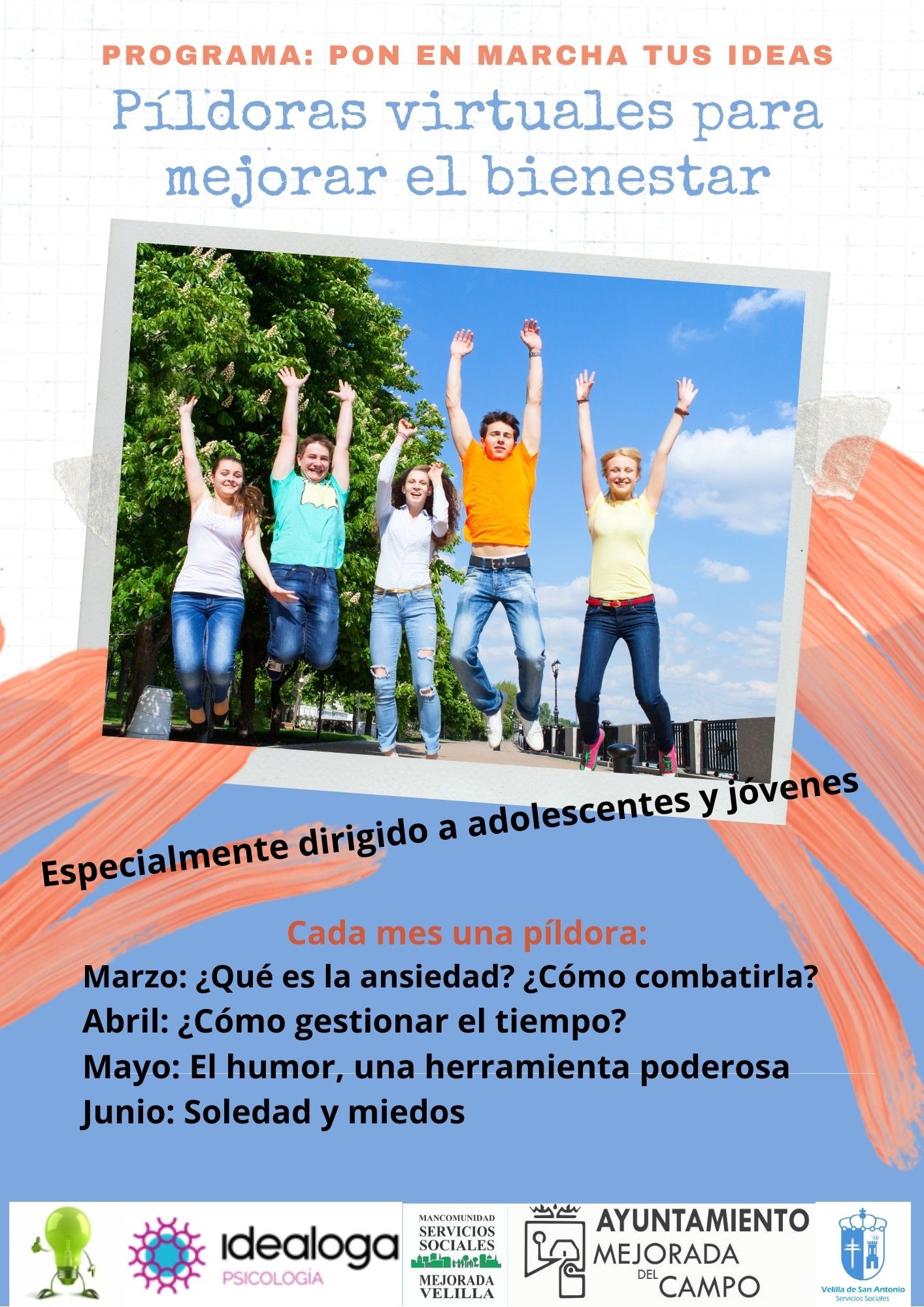 Píldoras virtuales para alumnas y alumnos: Píldora 1-Combatir la ansiedad