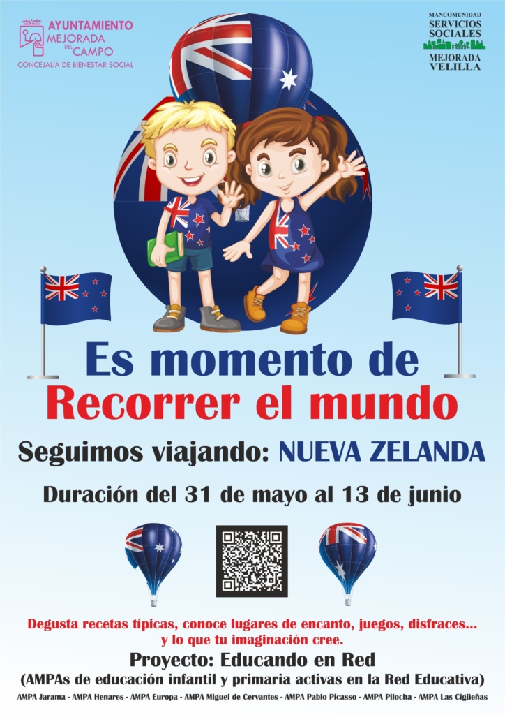 OK cartel recorrer el mundo NUEVA ZELANDA