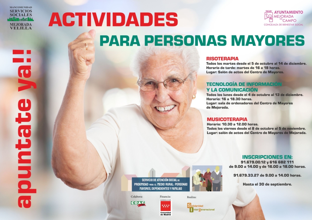 actividades para personas mayores Mejorada