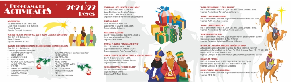 ACTIVIDADES CAMPAÑA DE REYES MEJORADA DEL CAMPO